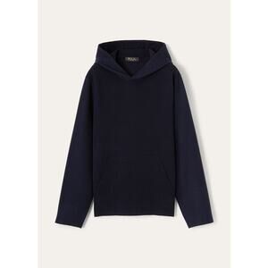 Loro Piana Mens Breia Hooded Sweatshirt Large Wool Cashmere